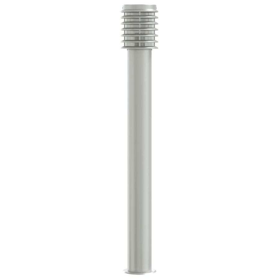 Vloerlamp voor buiten 3 st 110 cm roestvrijstaal zilverkleurig