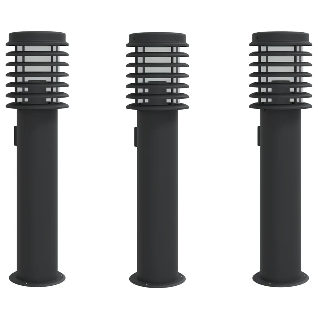 Buitenvloerlampen Stopcontact 60 Cm Roestvrijstaal 1