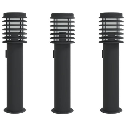 Buitenvloerlampen Stopcontact 60 Cm Roestvrijstaal 1