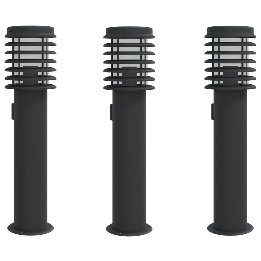 Buitenvloerlampen Stopcontact 60 Cm Roestvrijstaal 1