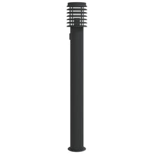 Buitenvloerlamp 110 Cm Roestvrijstaal Zwart 1