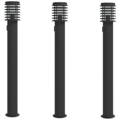 Buitenvloerlampen Stopcontact 110 Cm Roestvrijstaal 1