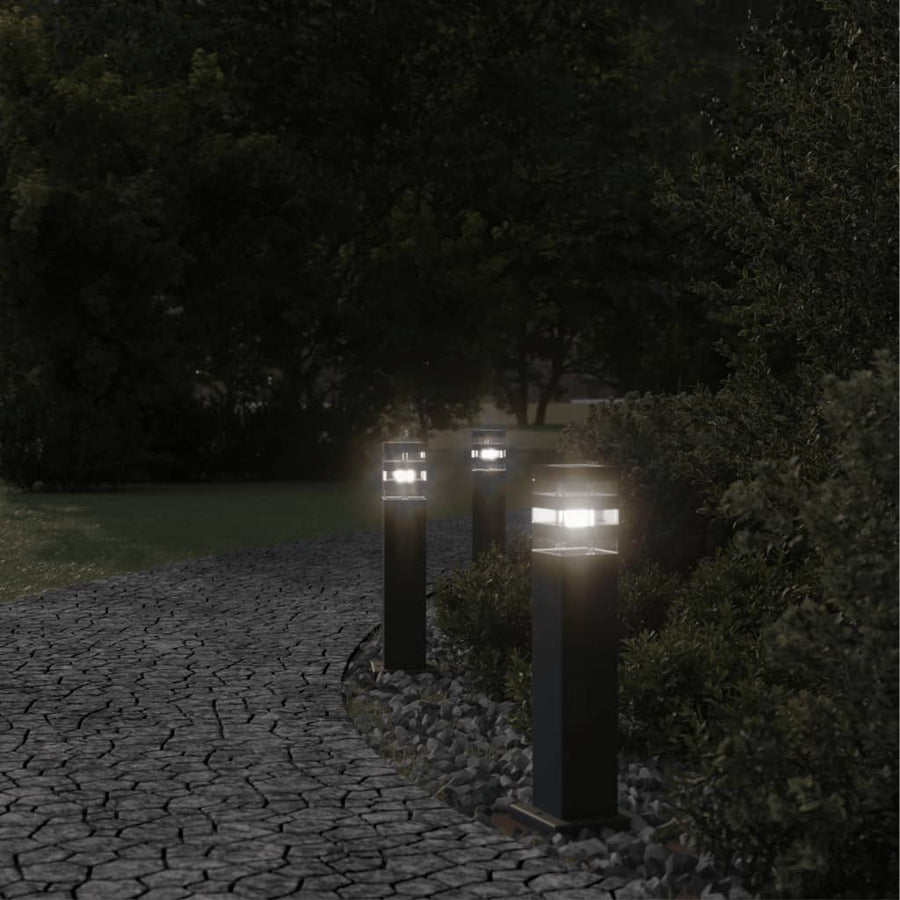 Vloerlampen Voor Buiten Aluminium Zwart 1