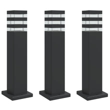 Buitenvloerlampen Aluminium Zwart 1