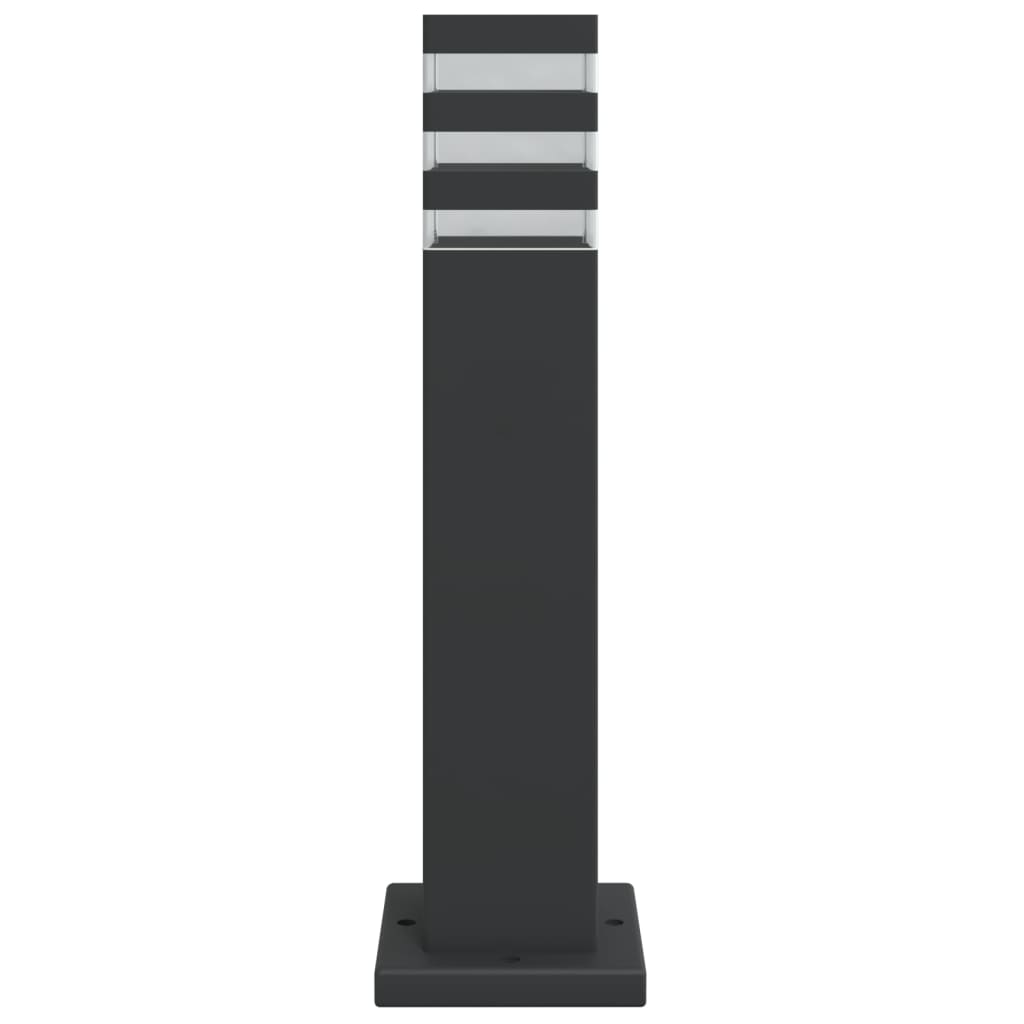 Buitenvloerlampen Aluminium Zwart 1