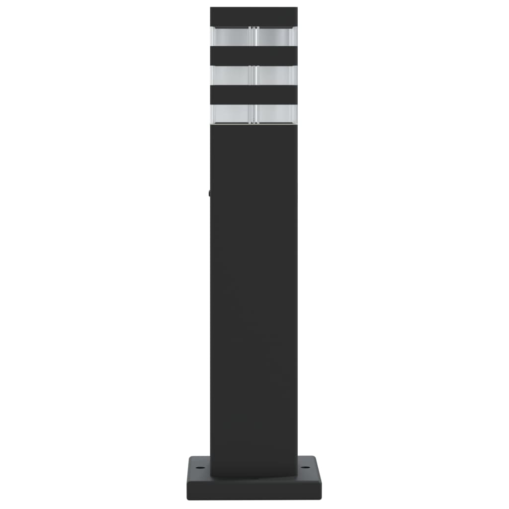 Buitenvloerlampen Aluminium Zwart 1