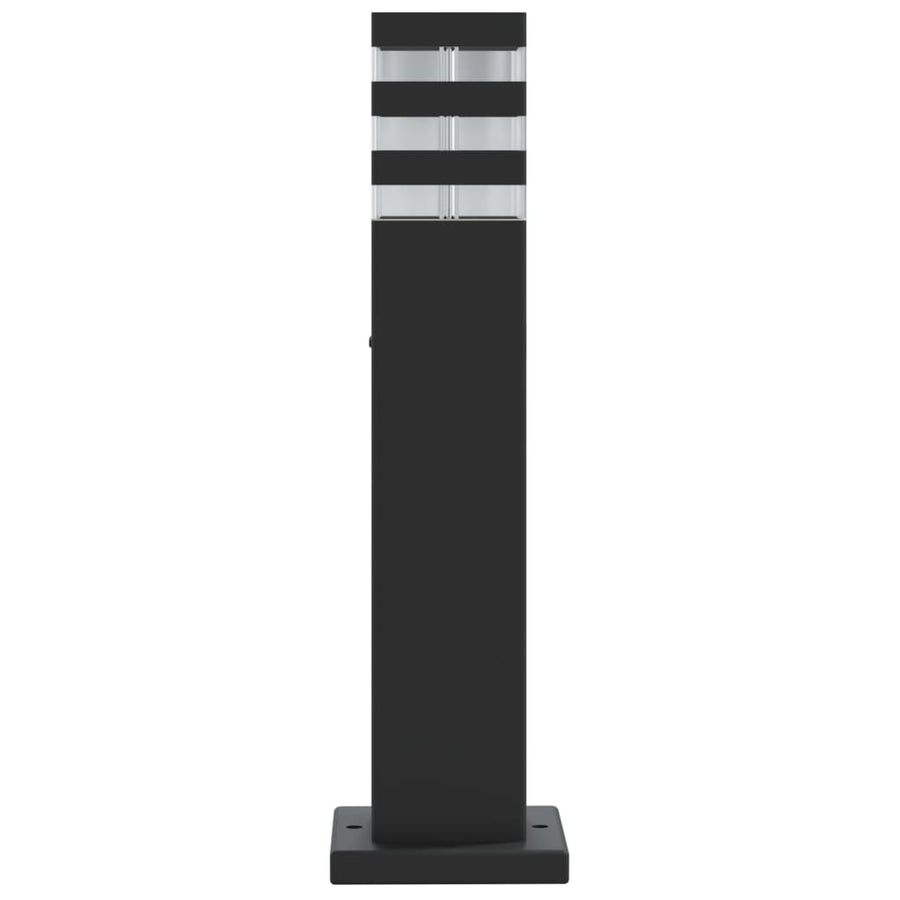 Buitenvloerlampen Aluminium Zwart 1