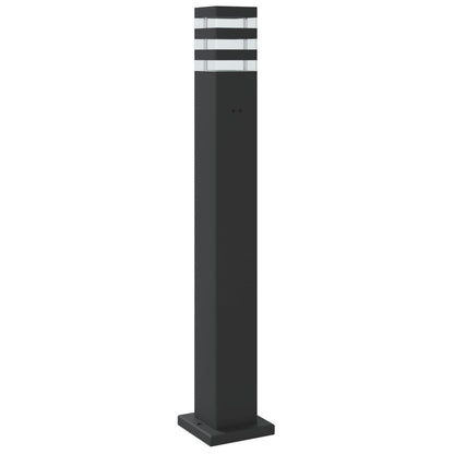 Vloerlampen Voor Buiten 3 St 80 Cm Aluminium Zwart