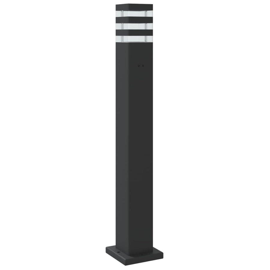 Vloerlampen Voor Buiten 3 St 80 Cm Aluminium Zwart