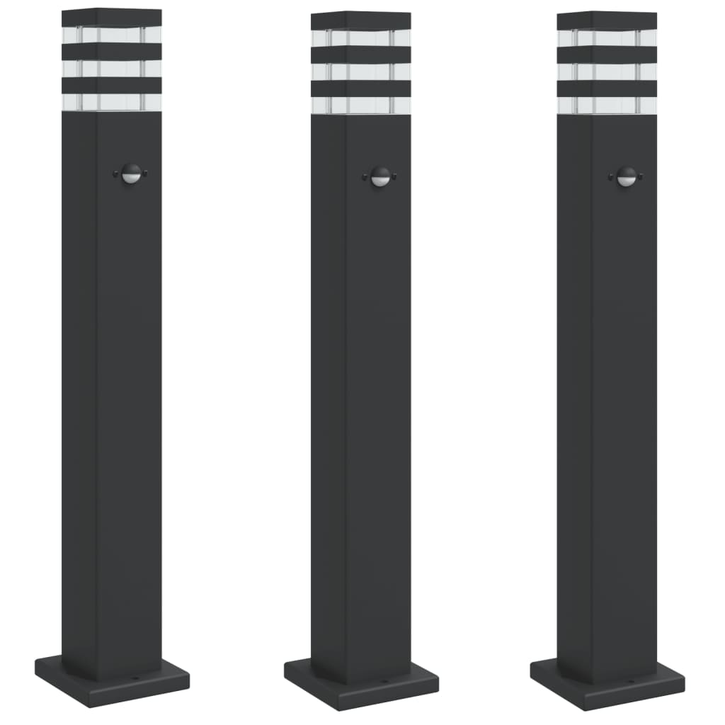 Vloerlampen Voor Buiten Aluminium Zwart 3