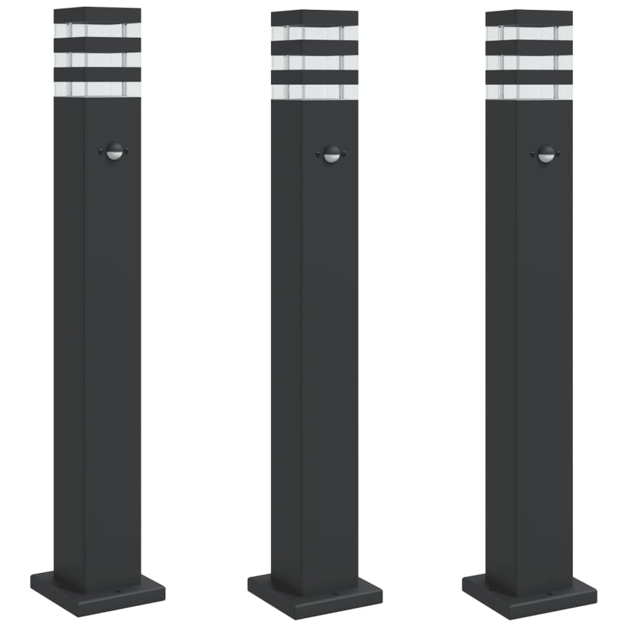 Vloerlampen Voor Buiten Aluminium Zwart 3