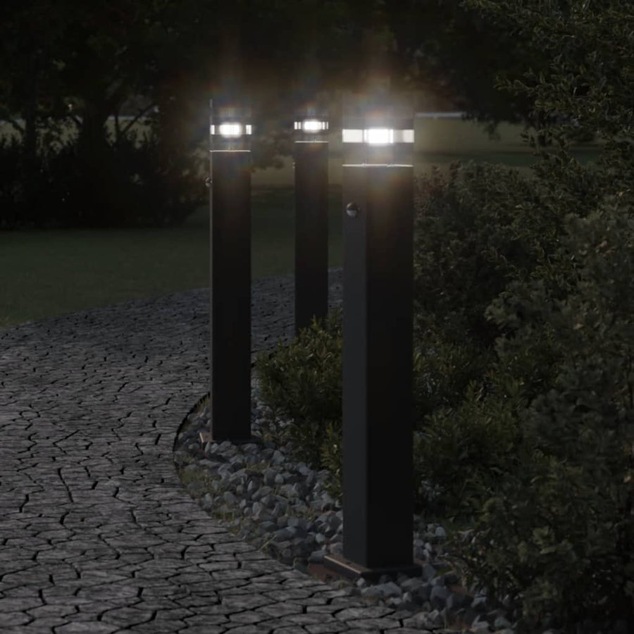 Vloerlampen Voor Buiten Aluminium Zwart 3