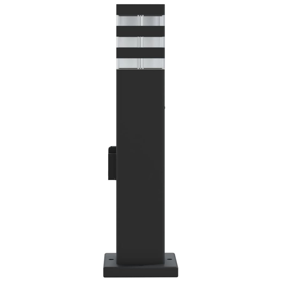 Buitenvloerlampen Aluminium Zwart 3
