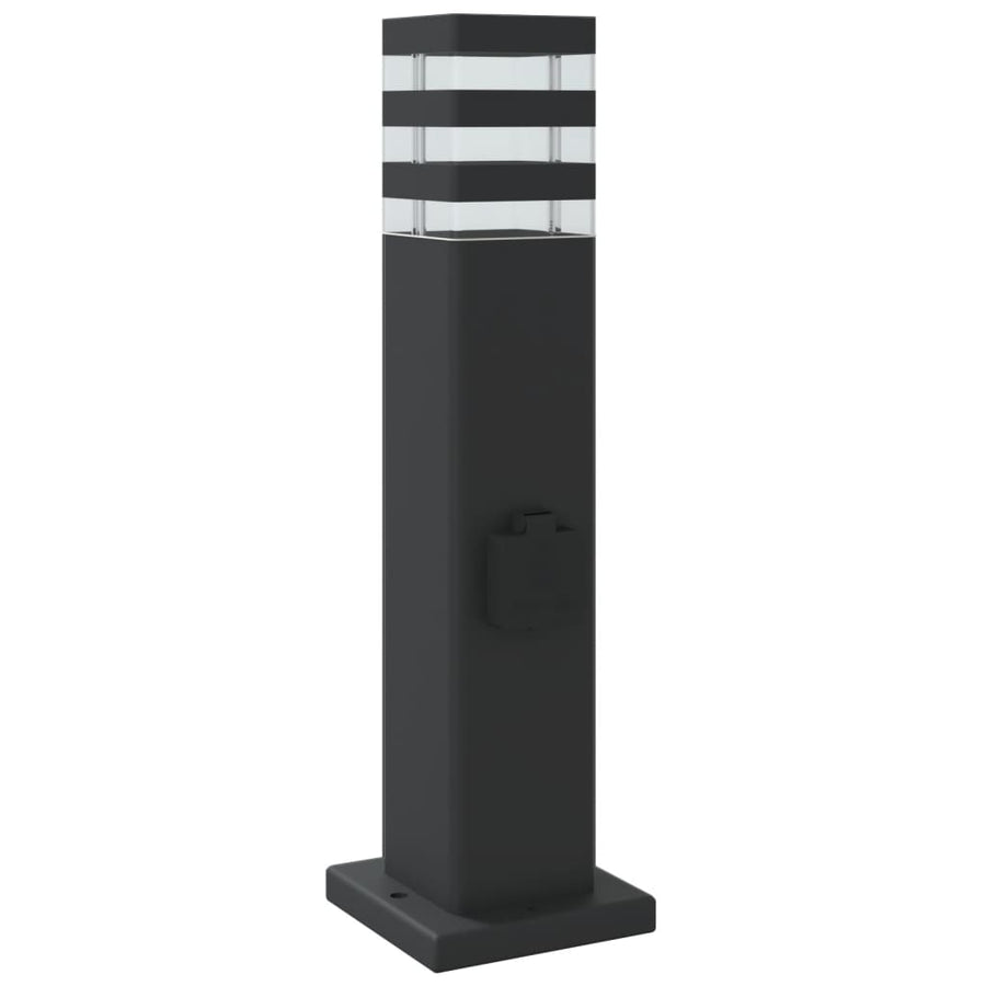 Buitenvloerlampen Aluminium Zwart 3