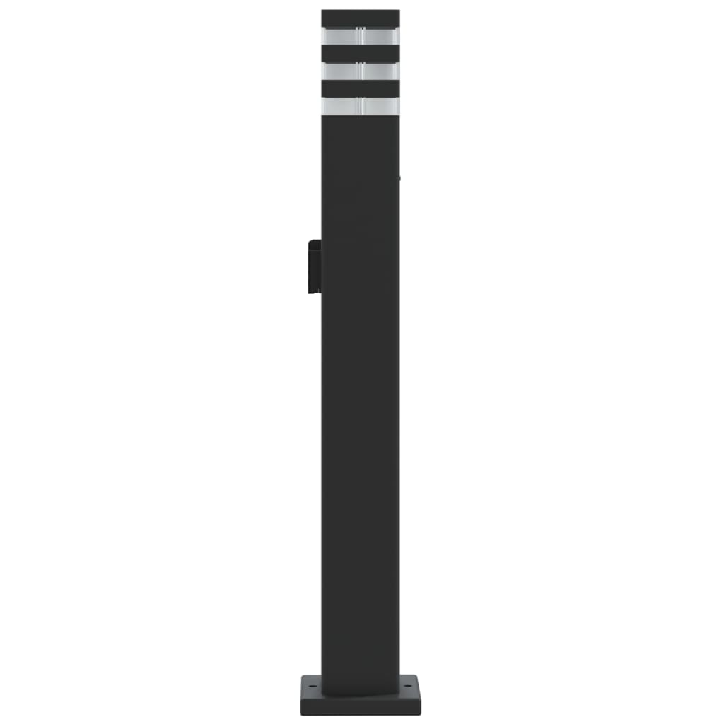 Buitenvloerlampen Aluminium Zwart 3