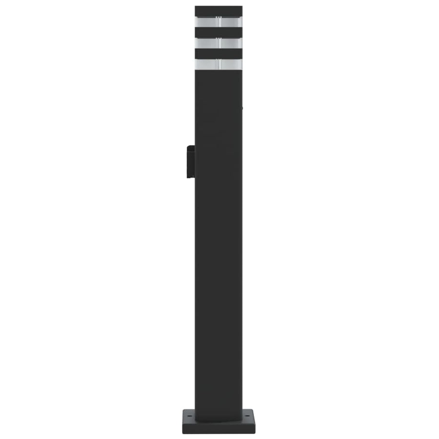 Buitenvloerlampen Aluminium Zwart 3