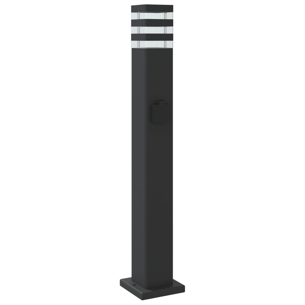 Buitenvloerlampen Aluminium Zwart 3