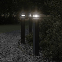 Buitenvloerlampen Aluminium Zwart 3