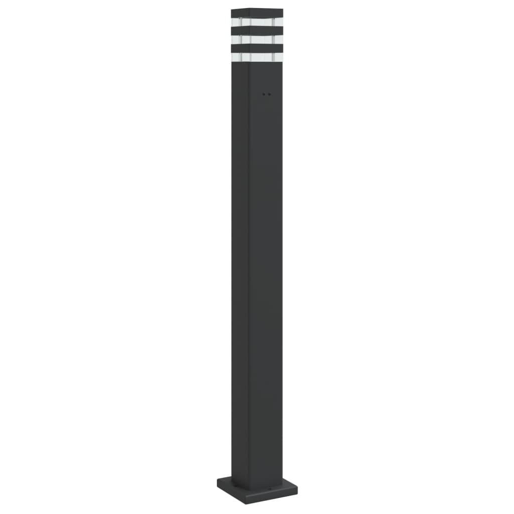 Vloerlamp Voor Buiten Aluminium Zwart 1
