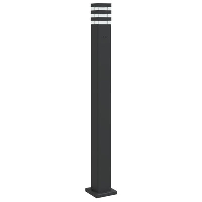 Vloerlamp Voor Buiten Aluminium Zwart 1