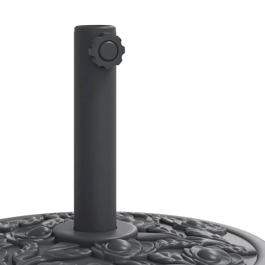 Parasolvoet voor stok van Ø38 / 48 mm 12 kg rond
