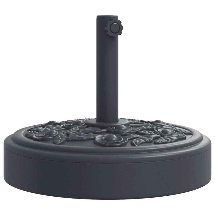 Parasolvoet voor stokken van Ø38 / 48 mm 25 kg rond