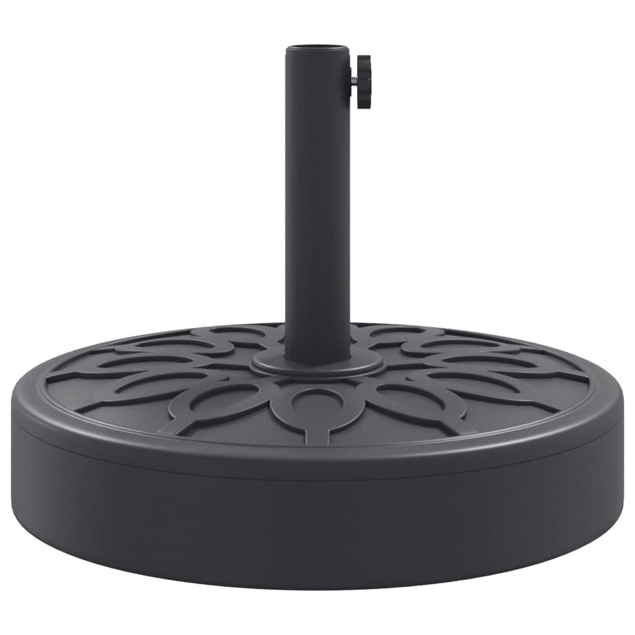 Parasolvoet voor stokken van Ø38 / 48 mm 25 kg rond