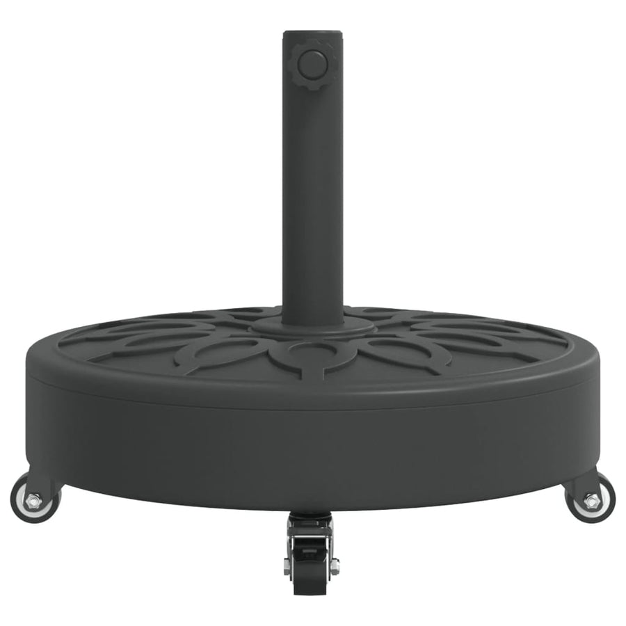 Parasolvoet Met Wielen Voor Stok Van Ø38 / 48 Mm Rond 27 kg