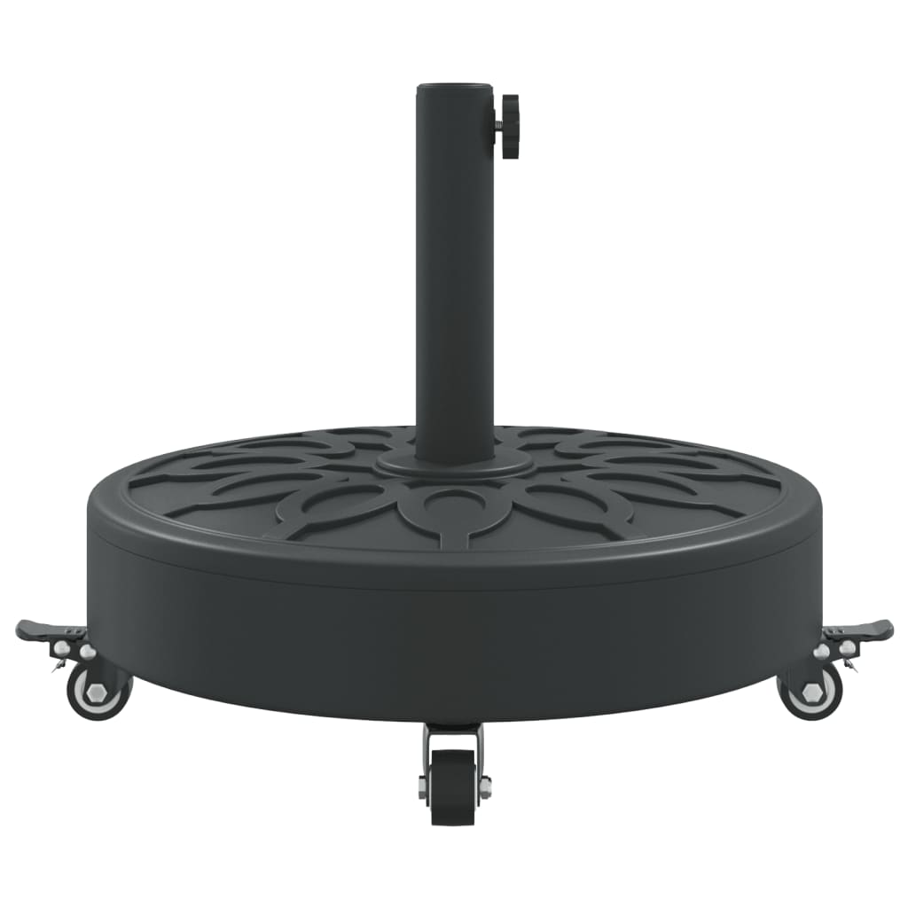 Parasolvoet Met Wielen Voor Stok Van Ø38 / 48 Mm Rond 27 kg
