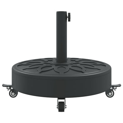 Parasolvoet Met Wielen Voor Stok Van Ø38 / 48 Mm Rond 27 kg
