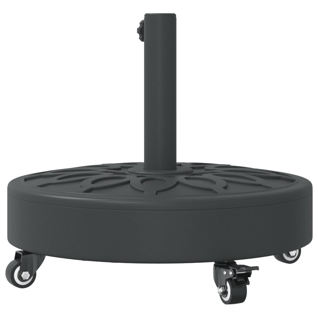 Parasolvoet Met Wielen Voor Stok Van Ø38 / 48 Mm Rond 27 kg