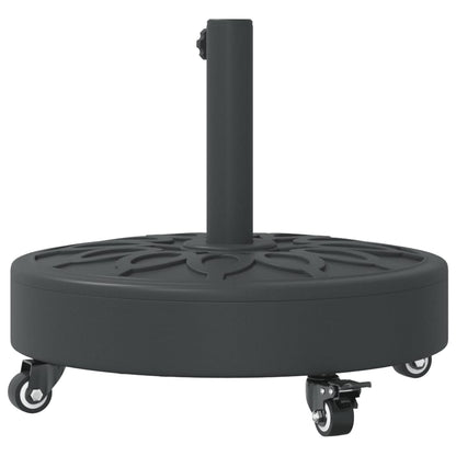 Parasolvoet Met Wielen Voor Stok Van Ø38 / 48 Mm Rond 27 kg