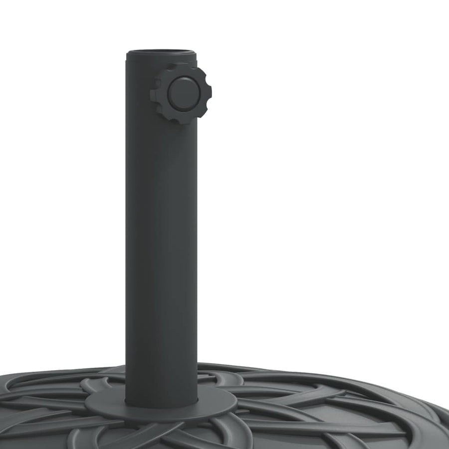 Parasolvoet voor stok van Ø38 / 48 mm 12 kg rond