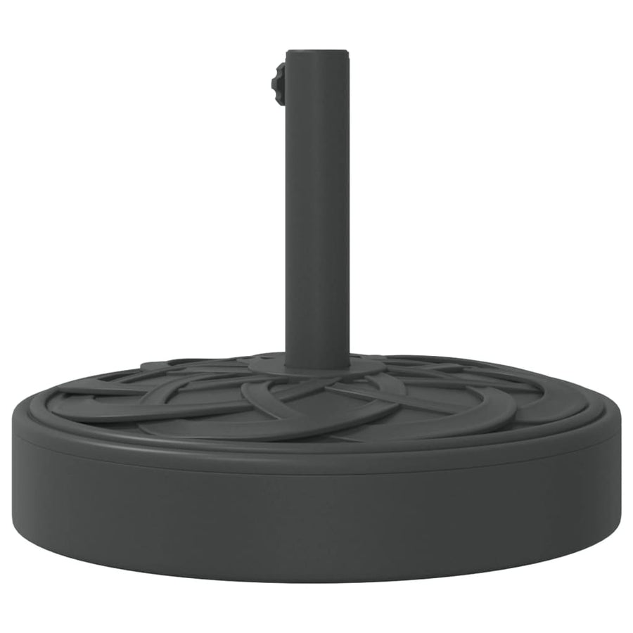 Parasolvoet voor stokken van Ø38 / 48 mm 25 kg rond