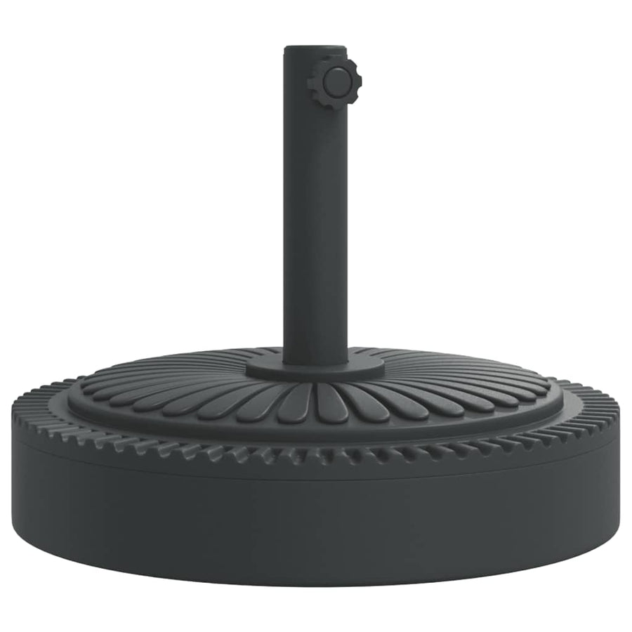 Parasolvoet voor stokken van Ø38 / 48 mm 25 kg rond
