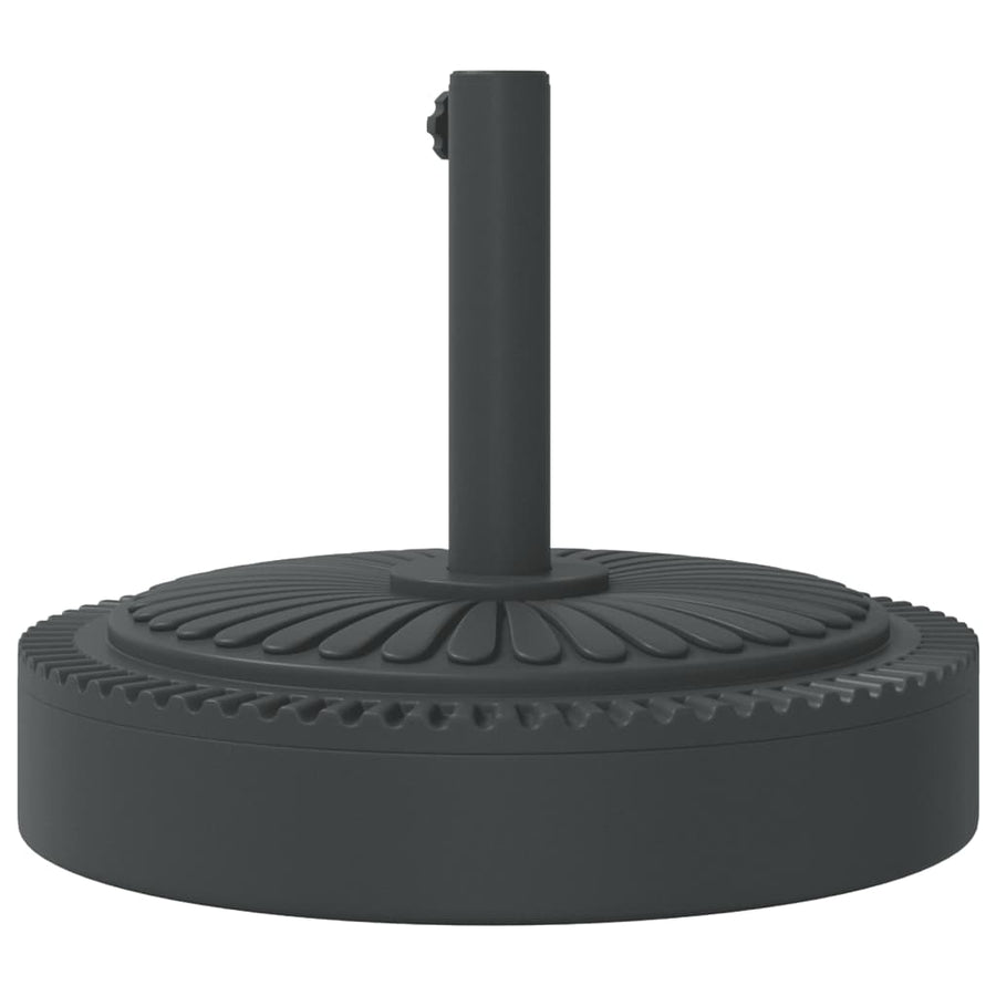 Parasolvoet voor stokken van Ø38 / 48 mm 25 kg rond