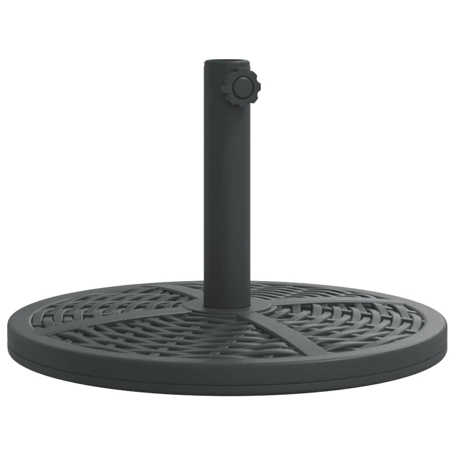 Parasolvoet voor stok van Ø38 / 48 mm 12 kg rond