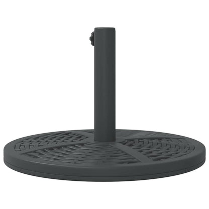 Parasolvoet voor stok van Ø38 / 48 mm 12 kg rond