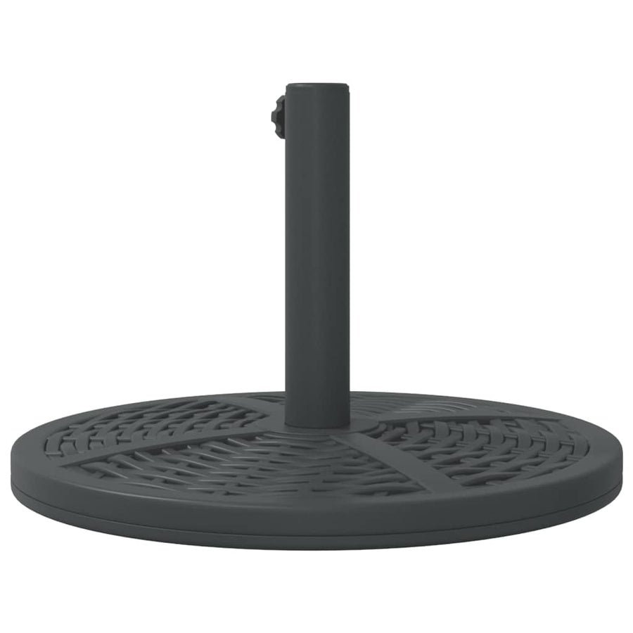 Parasolvoet voor stok van Ø38 / 48 mm 12 kg rond