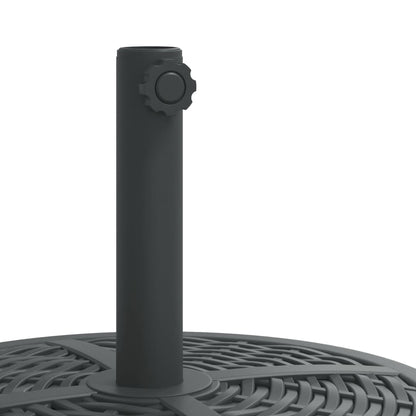 Parasolvoet voor stok van Ø38 / 48 mm 12 kg rond