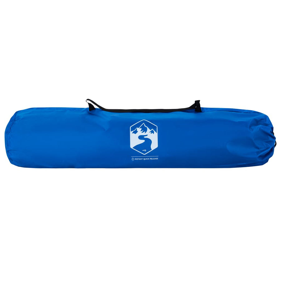 Strandtent 2-persoons waterdicht snelontgrendeling azuurblauw