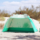 beach tent 2-person waterproof quick release sea green
