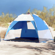 Strandtent 2-persoons 216x152x148 cm azuurblauw