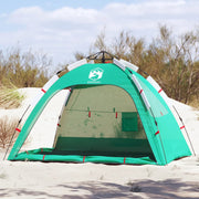 Strandtent 2-persoons 201x146x125 cm zeegroen