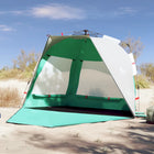 Strandtent 3-persoons 255x145x142 cm zeegroen