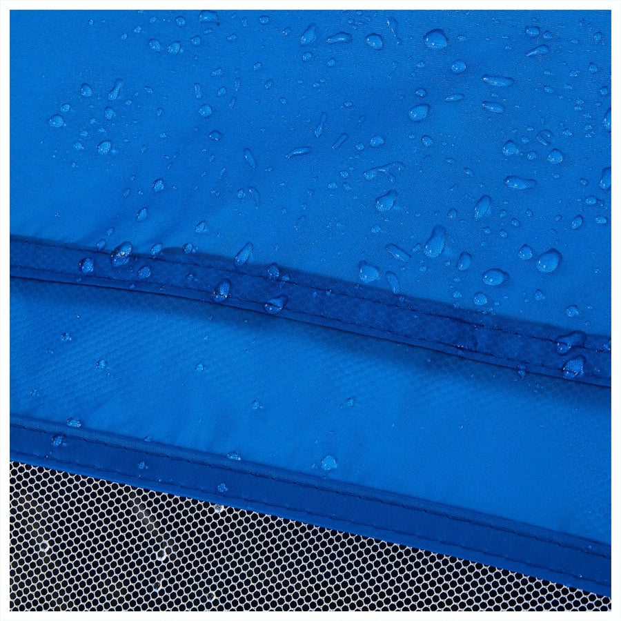 Strandtent 3-persoons waterdicht snelontgrendeling azuurblauw