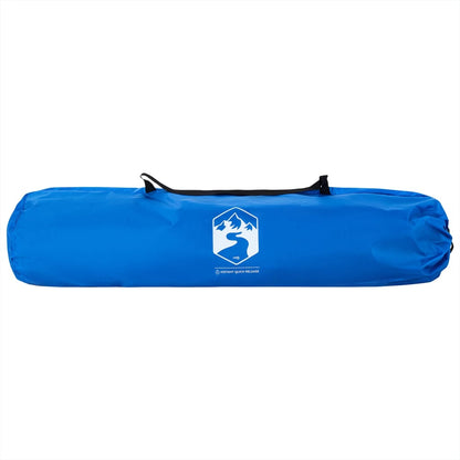 Strandtent 3-persoons waterdicht snelontgrendeling azuurblauw