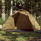 Tent 4-persoons snelopzetten camouflage 260x246x180 cm