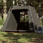 Vistent 4-persoons 260x260x211 cm bruin
