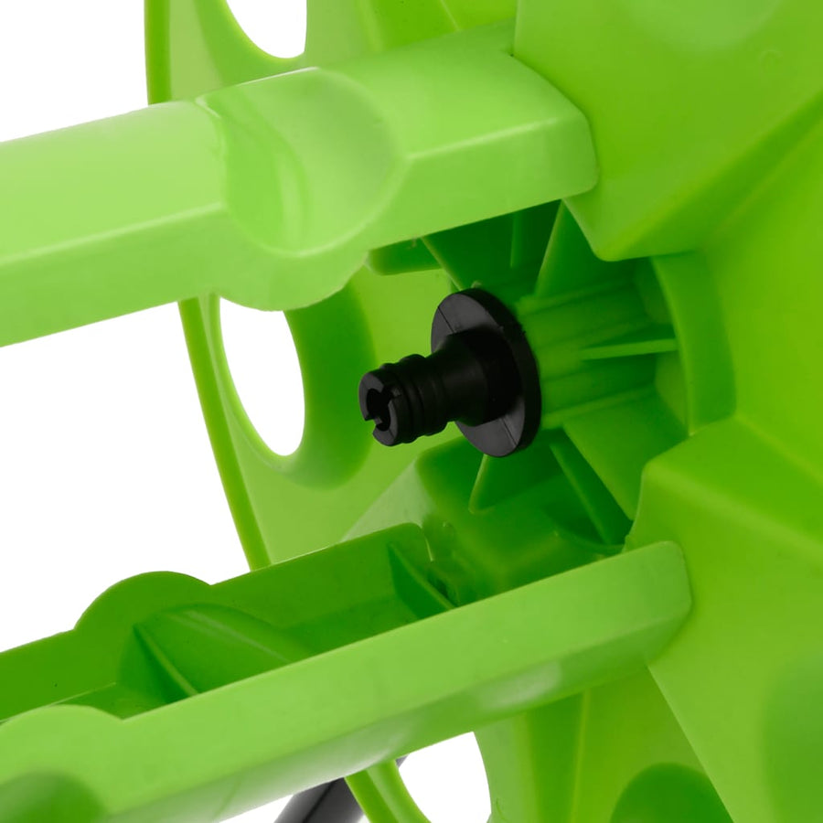 Slanghaspelwagen voor 60 m 1/2" slang staal groen